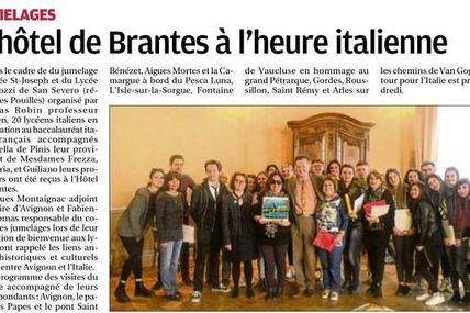 Hôtel de Brantes à Avignon le lundi 25 avril 2016