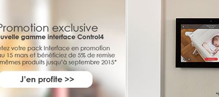 Promotion exclusive CONTROL4
