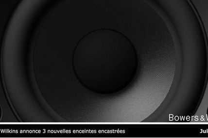Bowers & Wilkins annonce 3 nouvelles enceintes encastrées