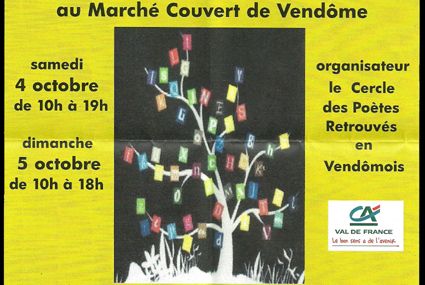 4 et 5 octobre : notre ursidé Michel Diaz invité d'honneur à Vendôme