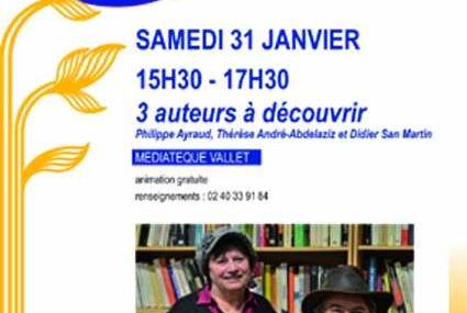 Notre ursidé Philippe Ayraud en signature le 31 janvier