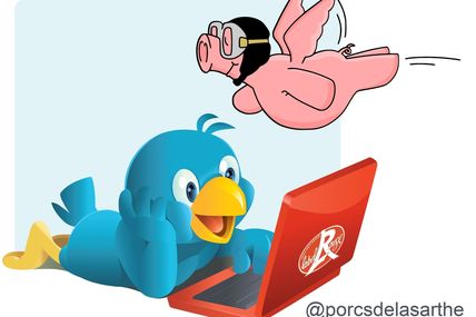 Le Cochon qui tweete