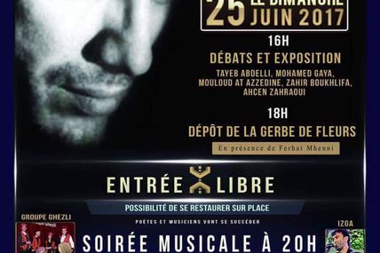 Hommage à Matoub à Pierrefitte sur Seine