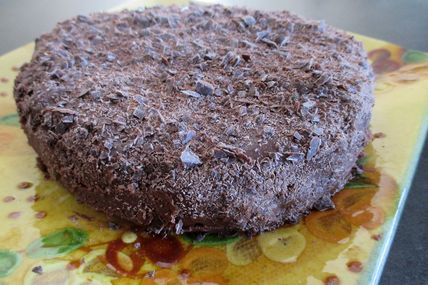 Gâteau chocolat-crème de marrons