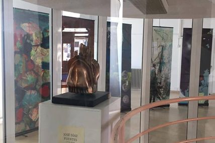 Exposition des travaux réalisés pendant les worshops à la Maison de la Culture de Sarria