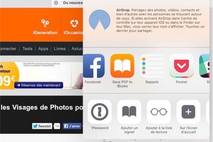 iOS 9 facilite la création de PDF à partir de photos ou de pages web ...