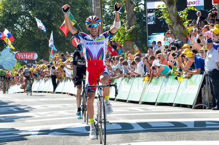 Purito s'impose, Froome leader