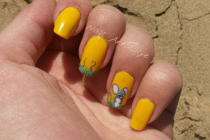 Nail art de la semaine... dernière !