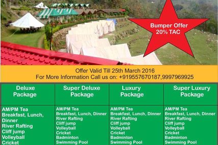 Rafting Camping Adventure in Rishikesh