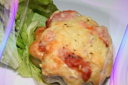 Muffins façon pizza