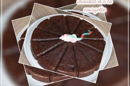 Gâteau au chocolat et à la courgette