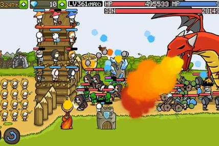 Mobile tower defense game - Grow Castle