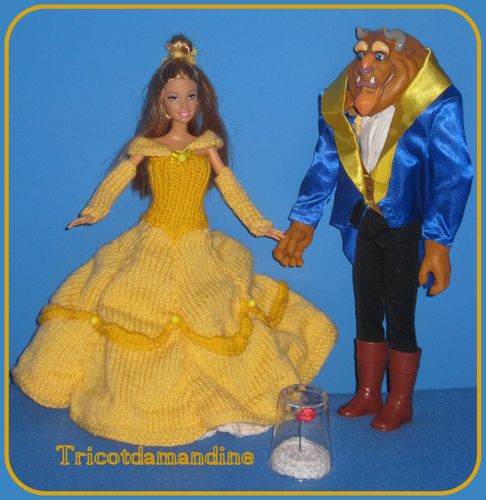 la belle et la bete barbie