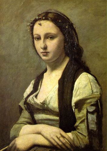 Portrait of a Woman Sitting in carriage Oil painting ivan nikolaevich kramskoy