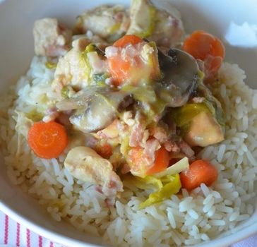 Blanquette De Poulet Au Lait De Coco Le Blog De C Est Nathalie