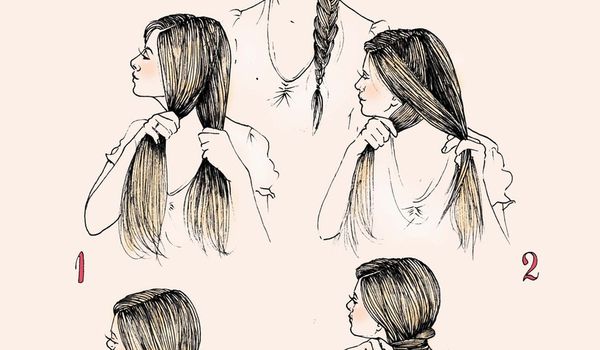 la tresse épi de blé