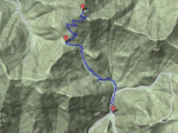 Der Weg zum Adlerhorst, Quelle: http://blog.twoknobbytires.com/2011/08/03/mt-aire/