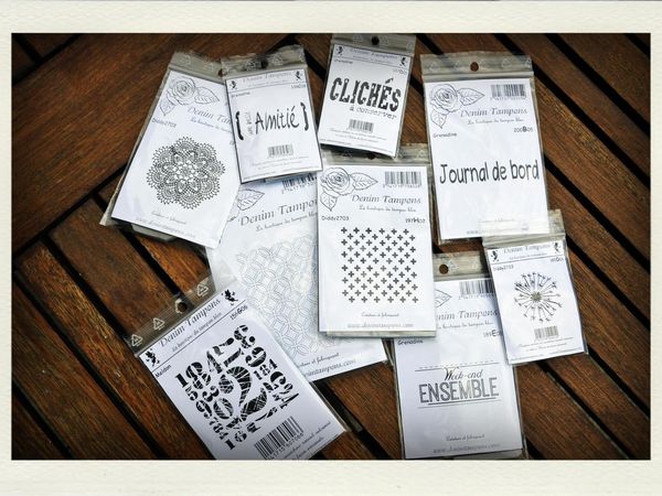 Mes achats à Scrap' Ain