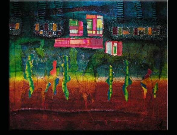 J'AI DIX ANS... de peinture derrière moi. Exposition à Terrasson