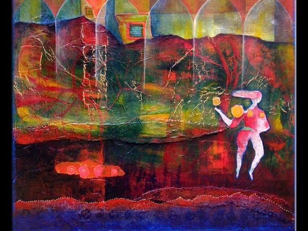 J'AI DIX ANS... de peinture derrière moi. Exposition à Terrasson