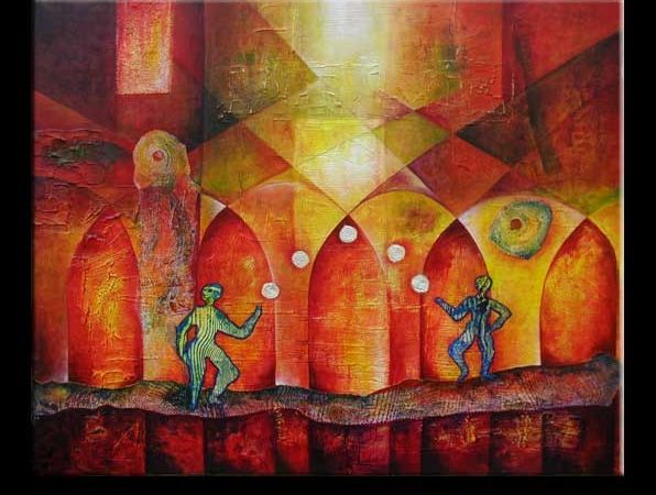 J'AI DIX ANS... de peinture derrière moi. Exposition à Terrasson