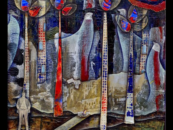 J'AI DIX ANS... de peinture derrière moi. Exposition à Terrasson