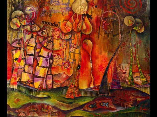 J'AI DIX ANS... de peinture derrière moi. Exposition à Terrasson