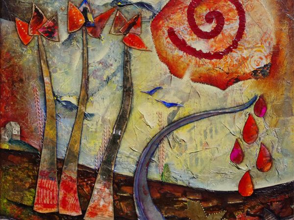 J'AI DIX ANS... de peinture derrière moi. Exposition à Terrasson