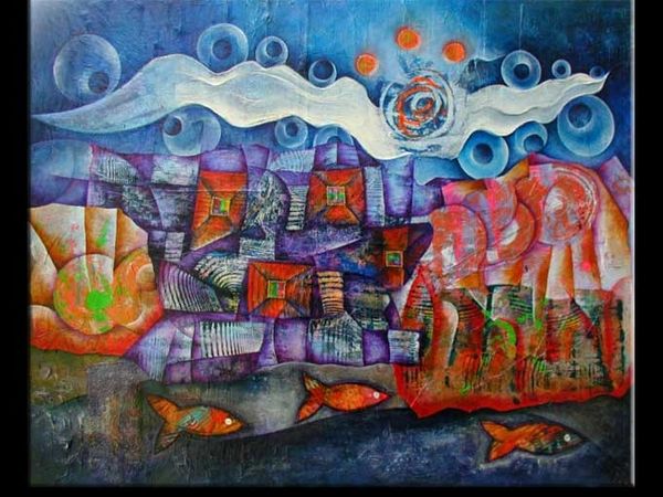 J'AI DIX ANS... de peinture derrière moi. Exposition à Terrasson