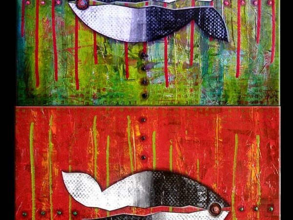 J'AI DIX ANS... de peinture derrière moi. Exposition à Terrasson