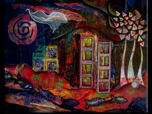 J'AI DIX ANS... de peinture derrière moi. Exposition à Terrasson