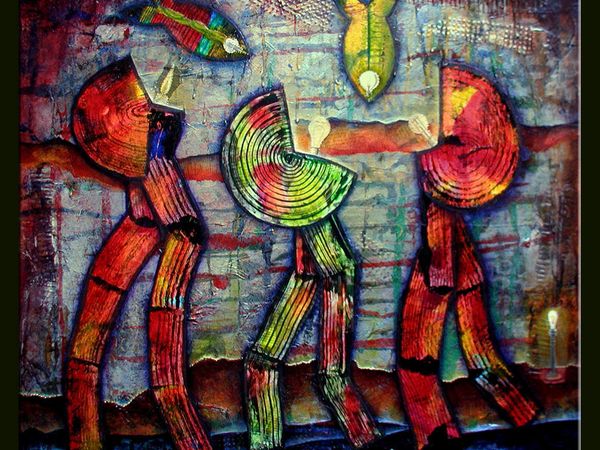 J'AI DIX ANS... de peinture derrière moi. Exposition à Terrasson