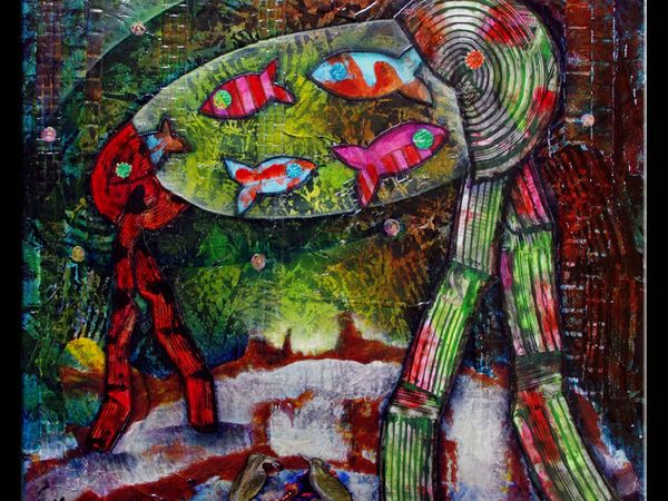 J'AI DIX ANS... de peinture derrière moi. Exposition à Terrasson