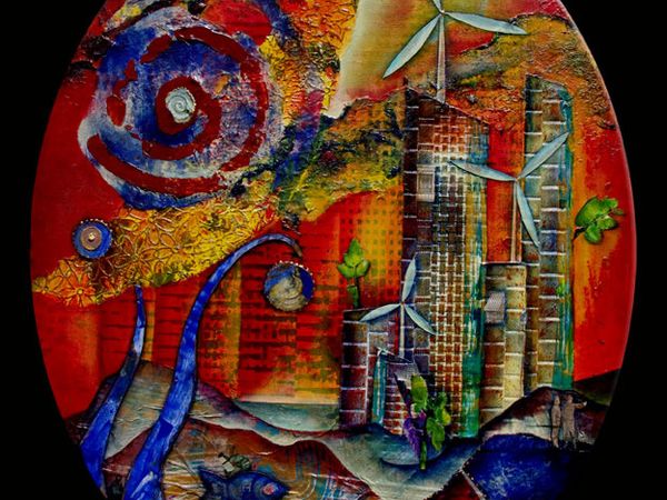 J'AI DIX ANS... de peinture derrière moi. Exposition à Terrasson