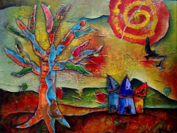 J'AI DIX ANS... de peinture derrière moi. Exposition à Terrasson