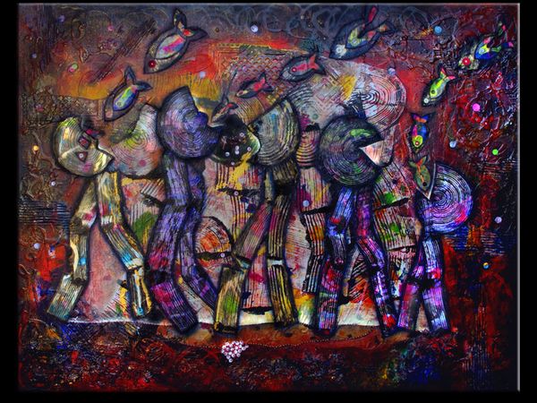 J'AI DIX ANS... de peinture derrière moi. Exposition à Terrasson