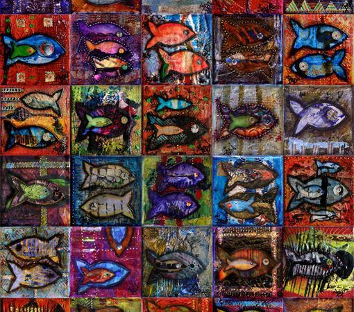 J'AI DIX ANS... de peinture derrière moi. Exposition à Terrasson