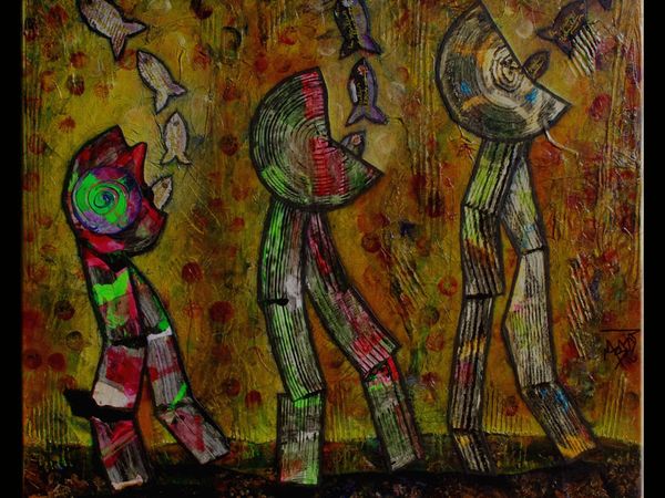 J'AI DIX ANS... de peinture derrière moi. Exposition à Terrasson