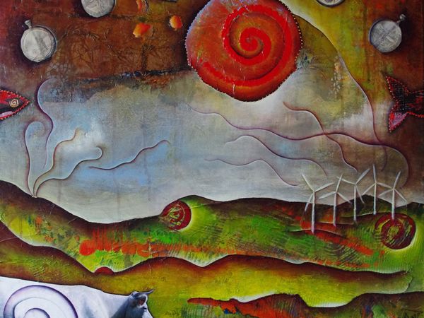 J'AI DIX ANS... de peinture derrière moi. Exposition à Terrasson