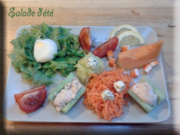 Grosse salade d'été