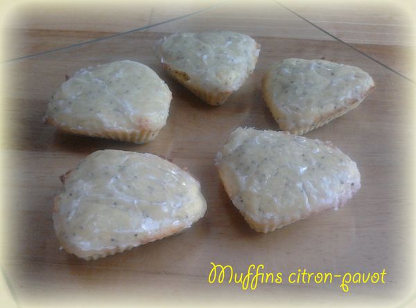 Muffins pavot-citron