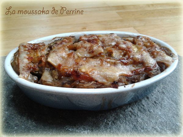 La moussaka de Perrine
