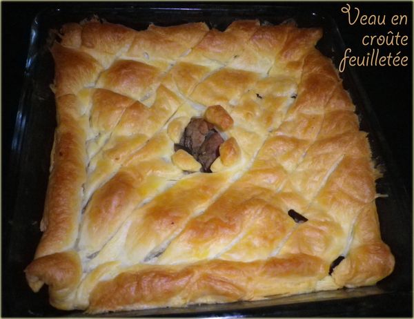 Veau en croûte feuilletée