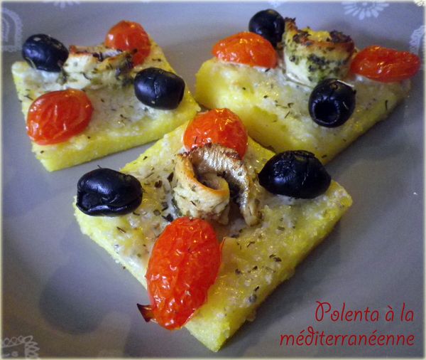 Polenta à la méditerranéenne