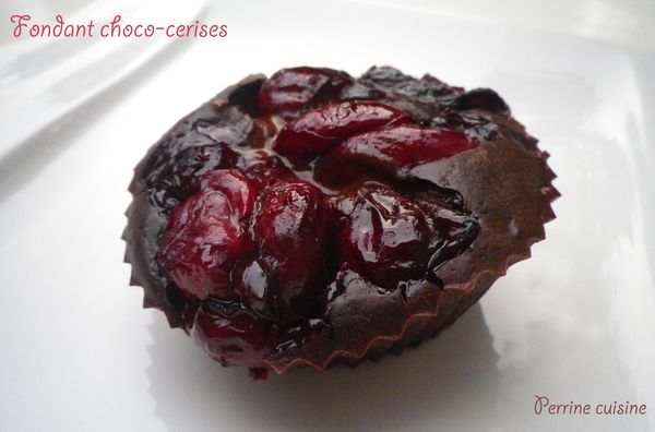 Fondants choco-cerises aux épices