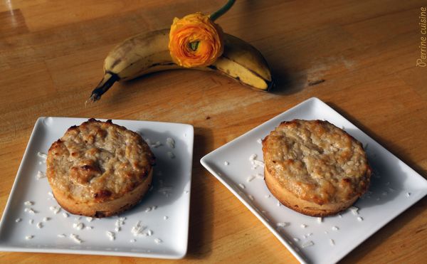 Tartelettes à la banane