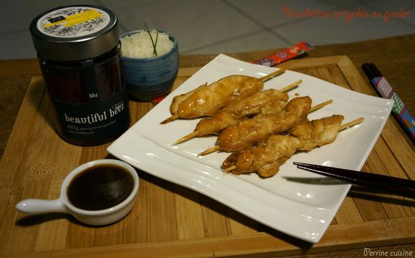 Brochettes japonaises au miel de Bourdaine Beautiful Beez