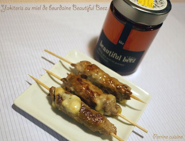 Brochettes japonaises au miel de Bourdaine Beautiful Beez