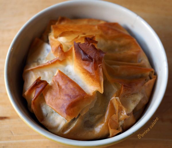 Tourte croustillante aux cèpes et au comté / et réflexion sur le sens de ma cuisine