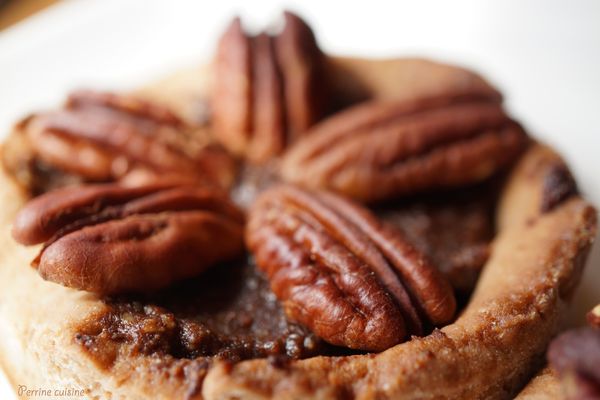 Tartelettes aux noix de pécan et pâte à tartiner